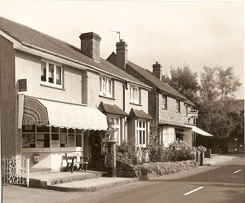 Chipstead post office, High Road, circa 1980