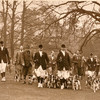 Lord Marshall’s hunt in the grounds of Shabden Park, circa 1930
