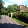 Hogscross Lane, location of the former Pirbright Manor