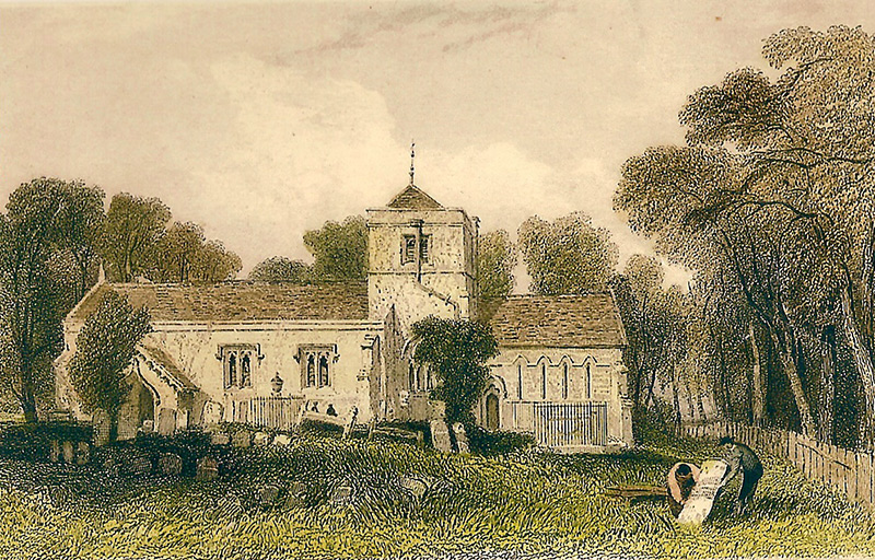 St Margaret’s Church, circa 1820